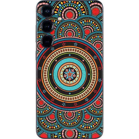 Infinite Circle Colored Galaxy S25 Skin